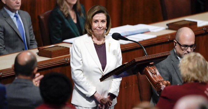 TrumpWon1234567's tweet photo. Do you agree that Nancy Pelosi and other high ranking Democrats orchestrated the January 6th insurrection hoax?  

YES or NO? https://t.co/w1UbGY2rNn
