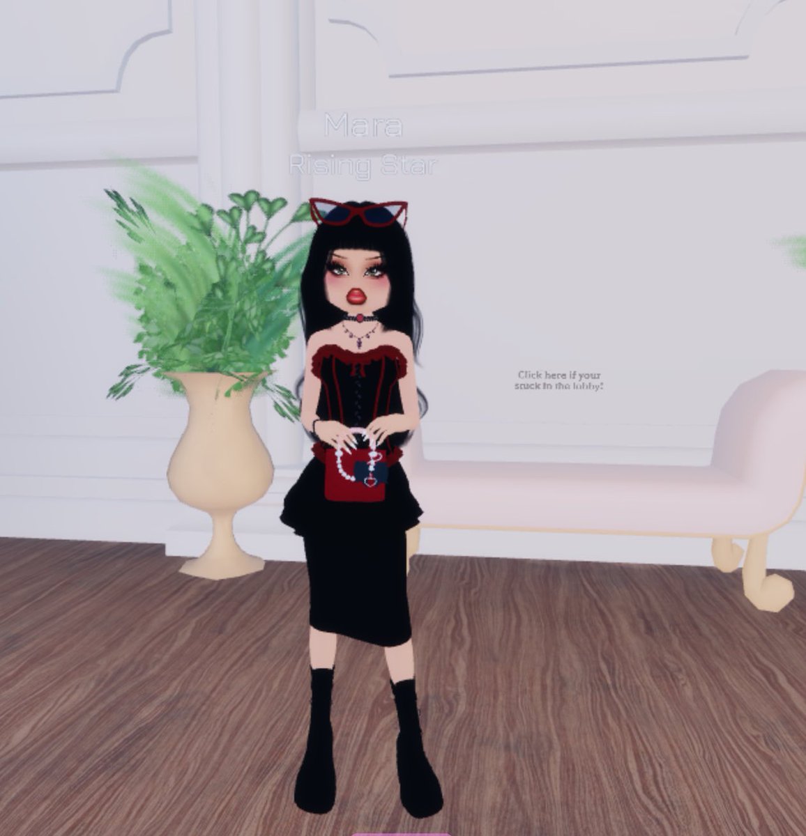 Tell me how I came last with this fit?! Theme- Gothic Romance Place-9th  #DTI #DressToImpress