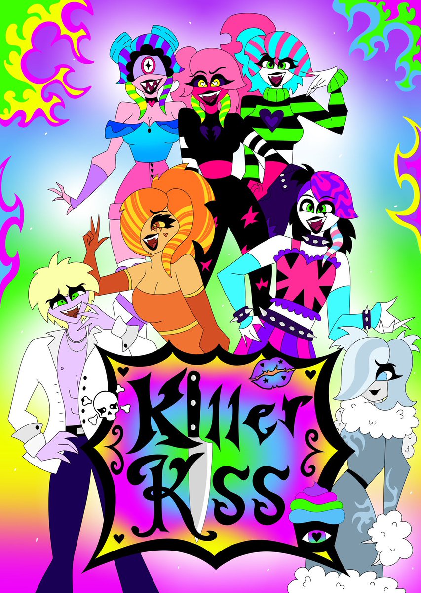 Today marks 1 YEAR of Killer Kiss💋🧁💖can you believe it? 1 year ago we started this show, it’s so crazy seeing how far it’s come! Thank you guys for the killer support and we can’t wait to show you what we have up our sleeves🧁💋💖
1 year ago⬇️      This year⬇️