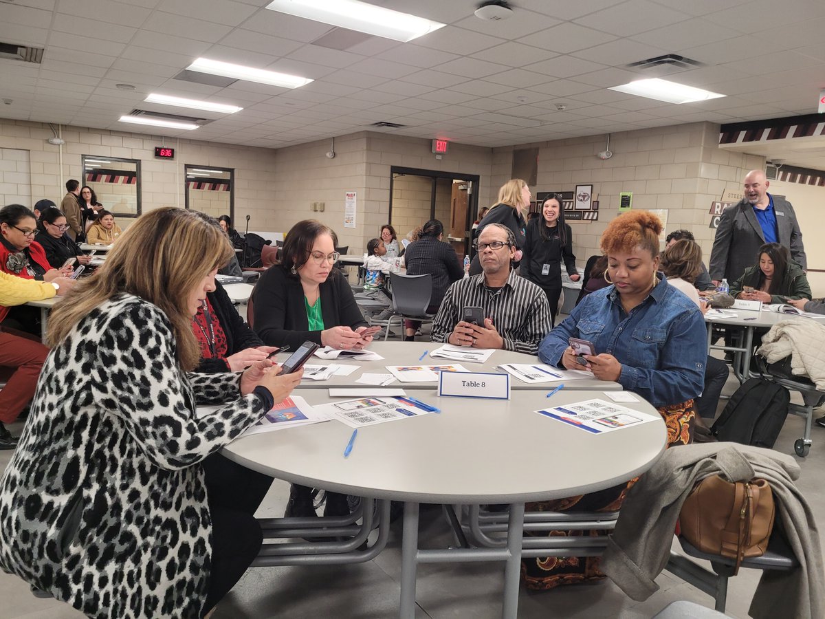 Yesterday, North Side was the host school for one of the 2024 Strategic Planning meetings! Thank you to all who gathered to let your voice be heard! #GoSteers