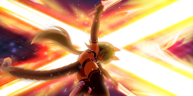 エフェクト色差分、楽しくてつい作ってしまう 