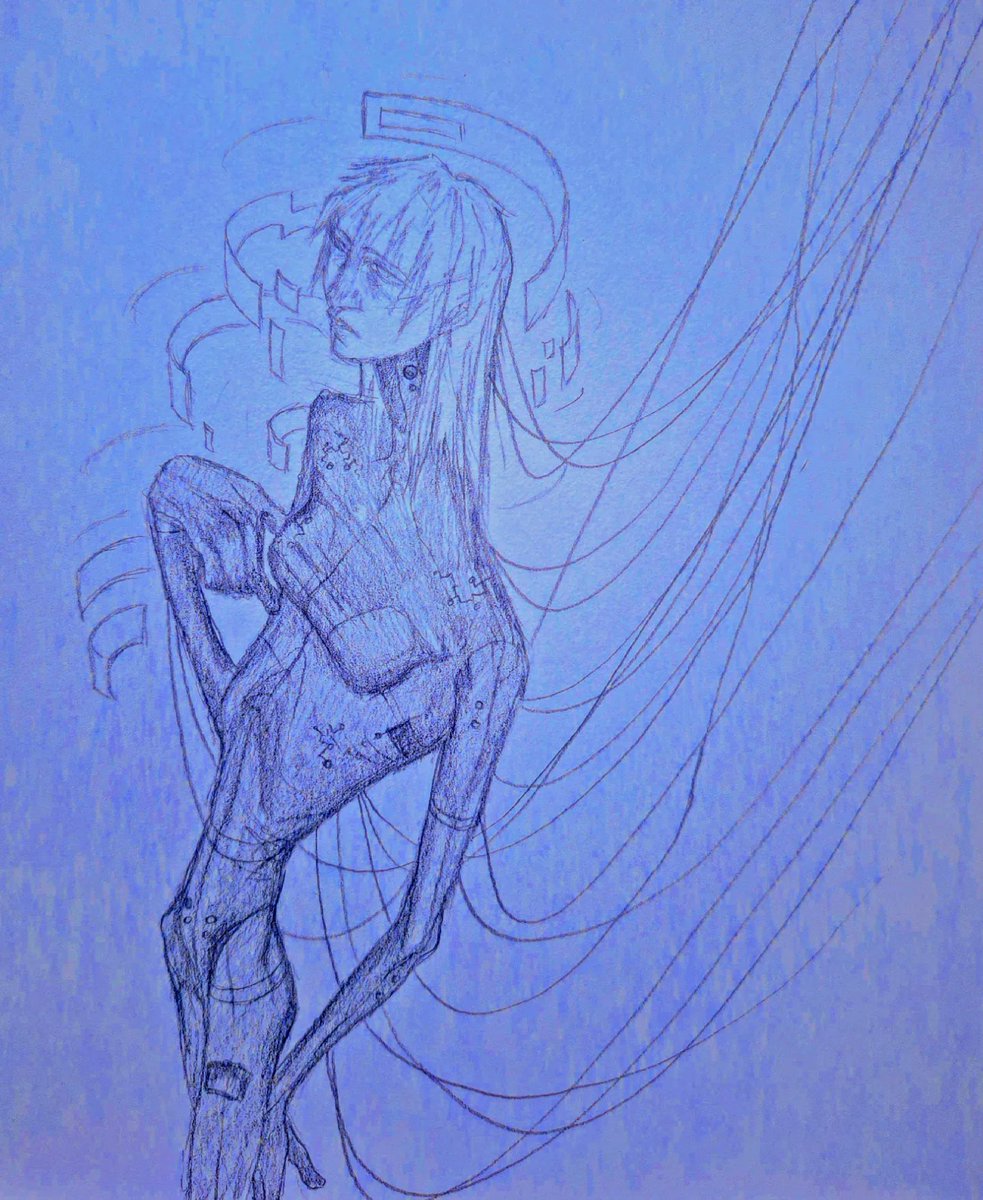 fkajudas's tweet image. cibo my muse #cibo #BLAME! #blamecibo #ciboblame #tsutomunihei #blamemanga #art #cyberart