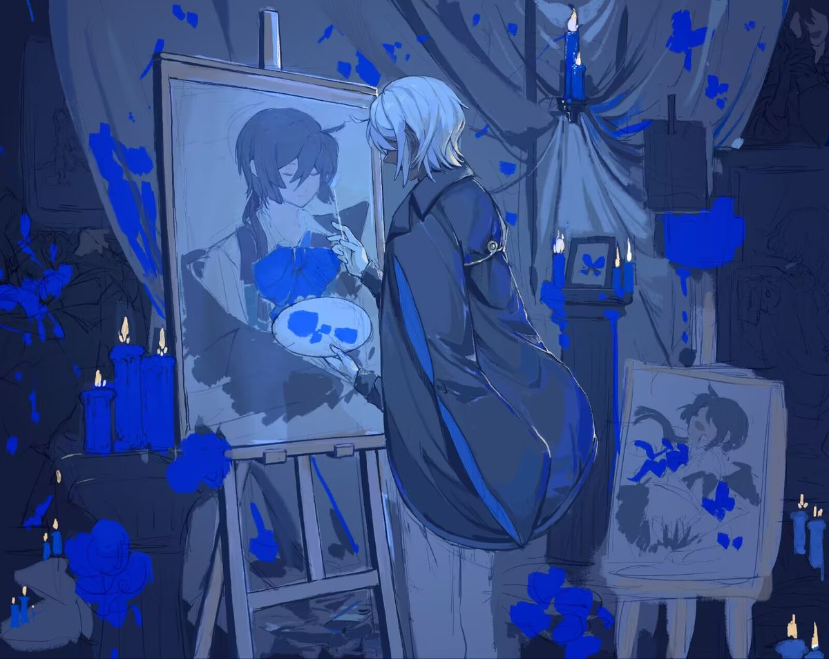 bafangli's tweet image. #ヴァニタスの手記 #ノエヴァニ
#VanitasNoCarte #vanoé #NoéVani #Vnc
半成品