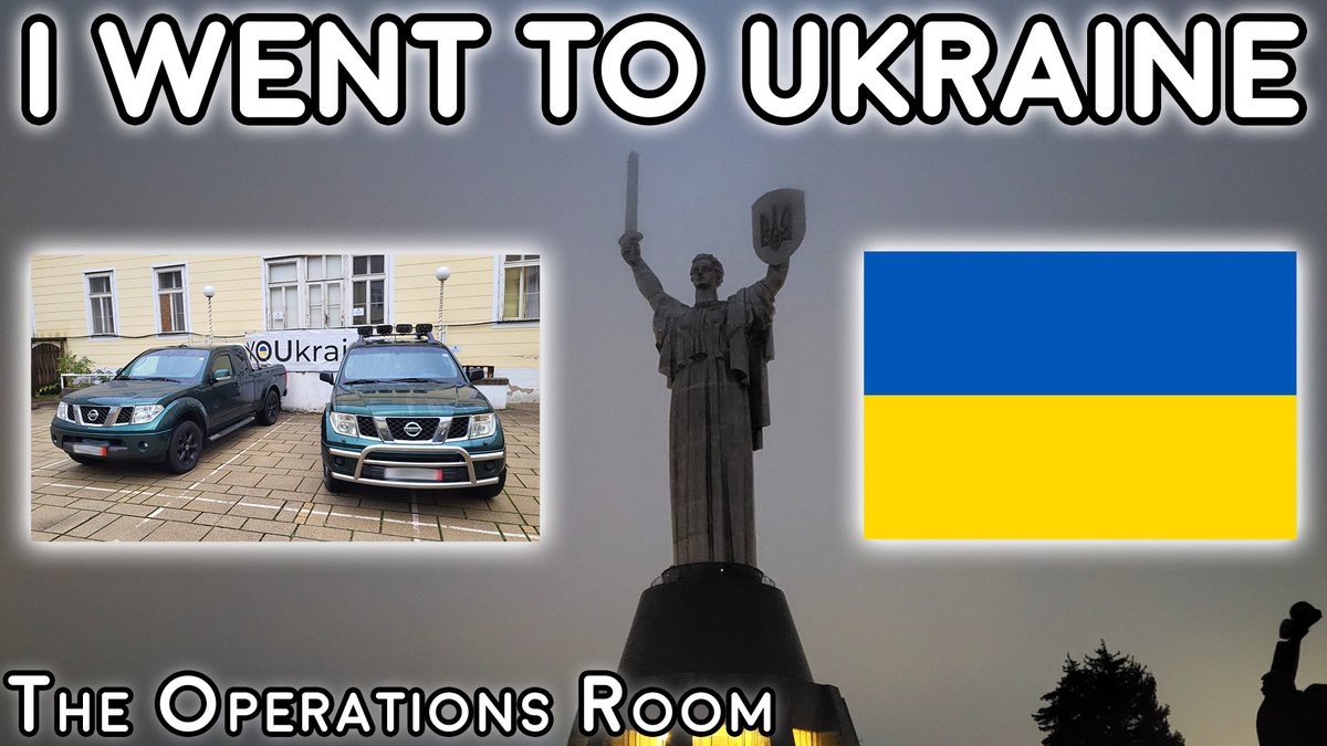 The_Ops_Room's tweet image. I Bought Two Trucks and Delivered them to the Ukrainian Army in Kyiv

Amazing if you might donate as a Super Thanks on the video, or direct to YOUkraine.at Every penny will be used to deliver more vehicles to the Ukrainian Army. Please RT!

Link youtu.be/O_XZ8ICsBac