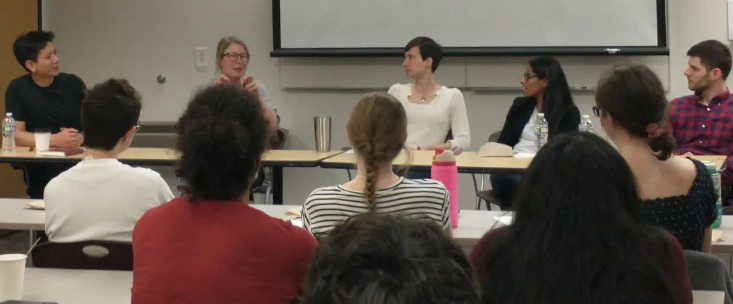 The Bio-Professional "Professoriate Panel" last Tuesday was a success! 
Thanks to Dr. Lee, Dr. Christensen, Dr. Lackner, Dr. Kamat and Dr. Henke for such an informative and honest session. 
See you all in the next Bio-Professional events!