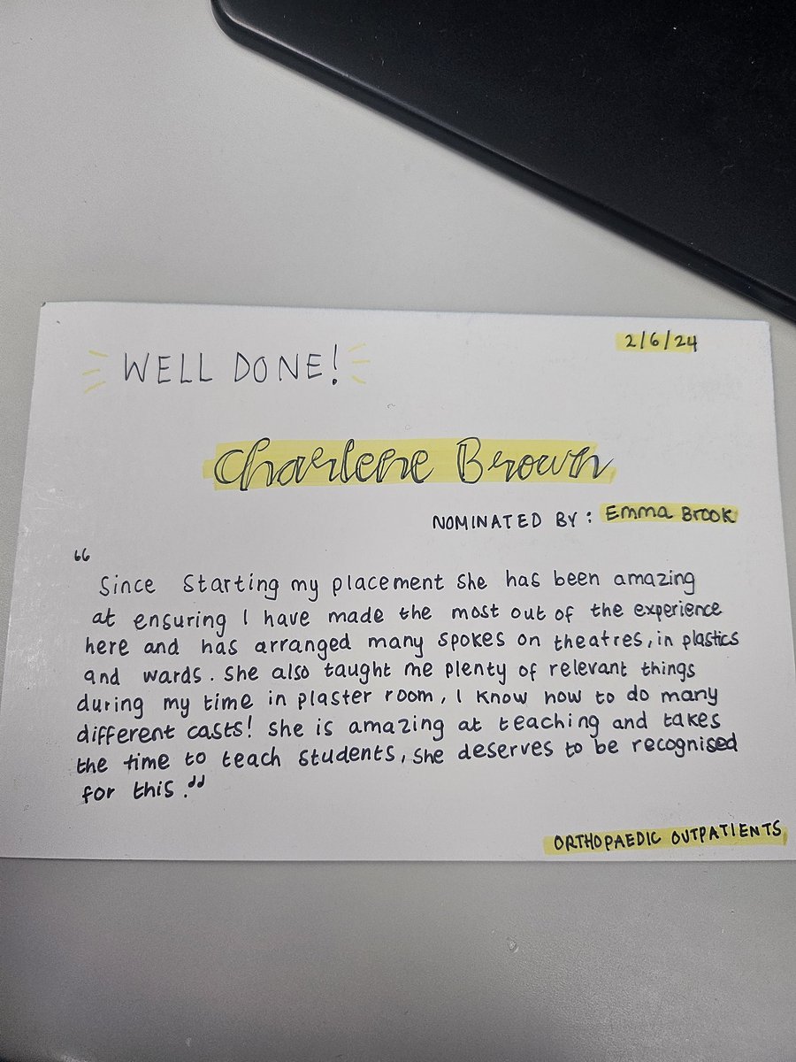 Charlene Brown (@jaimiesmummy) on Twitter photo What a lovely start to my Friday! I received a lovely thank you card from <a href="/BTHFTPracticeEd/">Practice Educators</a> nominated by one of the students I mentored! This really brightened my day thank you! <a href="/AngelaOneill63/">Angela OโNeill</a> <a href="/TammyBingham17/">Tammy Bingham ๐</a> What a lovely start to my Friday! I received a lovely thank you card from <a href="/BTHFTPracticeEd/">Practice Educators</a> nominated by one of the students I mentored! This really brightened my day thank you! <a href="/AngelaOneill63/">Angela OโNeill</a> <a href="/TammyBingham17/">Tammy Bingham ๐</a>