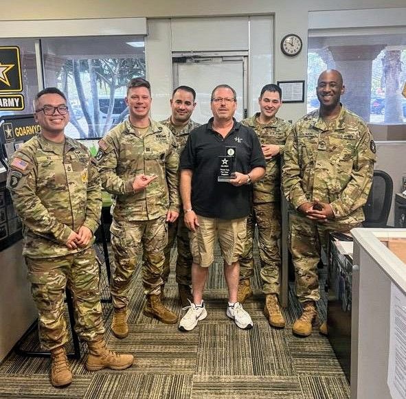 Our shuttle driver, Mr. Troy Sanchez, is our Civilian Hero of the Battlefield for his dedication to the future service men and women of America. It takes all of us to keep our Army on top, and Mr. Troy is doing his part!
#Army #BeAllYouCanBe #BAYCB #Service #Support #MEPS