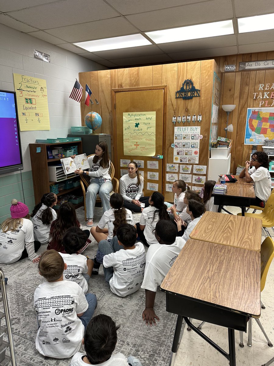 Flour Bluff Volleyball (@fbhornetvb) on Twitter photo Read Across America with our VB program and other athletic programs. This was such a great event to connect with our younger students. 📚<a href="/bluff_sports/">Flour Bluff Athletics</a> <a href="/FlourBluffISD/">Flour Bluff ISD</a> <a href="/FLOURBLUFFHS/">Flour Bluff High School</a> <a href="/ClyntElwood/">Clynt Elwood</a> Read Across America with our VB program and other athletic programs. This was such a great event to connect with our younger students. 📚<a href="/bluff_sports/">Flour Bluff Athletics</a> <a href="/FlourBluffISD/">Flour Bluff ISD</a> <a href="/FLOURBLUFFHS/">Flour Bluff High School</a> <a href="/ClyntElwood/">Clynt Elwood</a>