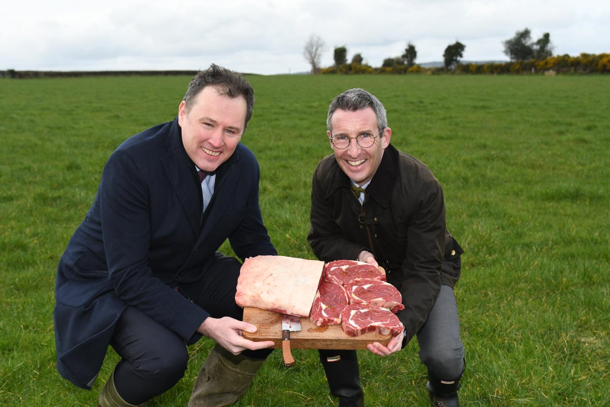 Dept of Agriculture, Food and the Marine (@agriculture_ie) on Twitter photo Today Minister <a href="/McConalogue/">Charlie McConalogue</a> and Minister <a href="/AndrewMuirNI/">Andrew Muir MLA</a> marked the registration of the all island Protected Geographical Indication (PGI) for Irish Grass Fed. The PGI symbol will help consumers identify the Irish Grass Fed Beef in key export markets.
šgov.ie/en/press-relea⦠Today Minister <a href="/McConalogue/">Charlie McConalogue</a> and Minister <a href="/AndrewMuirNI/">Andrew Muir MLA</a> marked the registration of the all island Protected Geographical Indication (PGI) for Irish Grass Fed. The PGI symbol will help consumers identify the Irish Grass Fed Beef in key export markets.
šgov.ie/en/press-releaā¦