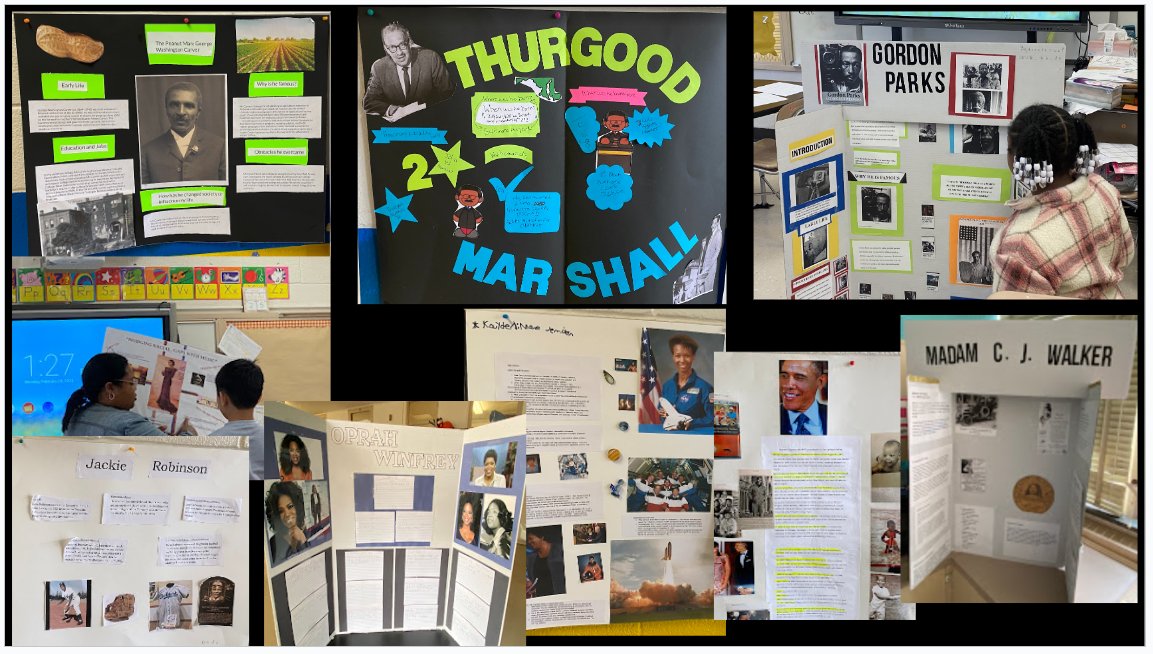 Ashley_Dolphins's tweet photo. Ashley learners honored and celebrated the invaluable contributions and talents that both historical and contemporary African Americans have bestowed upon society. @CumberlandCoSch @CCSEquity  #godolphins @Mareda54933129 @mboyd_boyd https://t.co/sHU5J5seO9