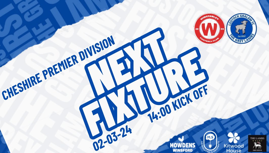 🚨FIXTURE AMENDMENT🚨 Tomorrow’s game against @EagleSportsFC has been postponed due to our pitch being waterlogged. We have quickly been appointed a new game which sees us travel to Wigan to face @WWJFC in the @CheshireFL.