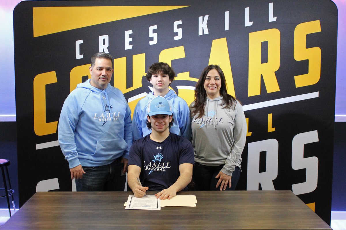 Beth Del Vecchio (@chsbdv) on Twitter photo Congratulations to Cresskill's Ron Presta and his family committing to Lasell University to play Division 3 Baseball. <a href="/JohnMassaro1/">John Massaro</a> <a href="/TheLearningLead/">Dr. Peter Hughes</a> <a href="/CresskillMSHS/">Cresskill MS/HS</a> <a href="/NJICathletics/">NJIC</a> Congratulations to Cresskill's Ron Presta and his family committing to Lasell University to play Division 3 Baseball. <a href="/JohnMassaro1/">John Massaro</a> <a href="/TheLearningLead/">Dr. Peter Hughes</a> <a href="/CresskillMSHS/">Cresskill MS/HS</a> <a href="/NJICathletics/">NJIC</a>