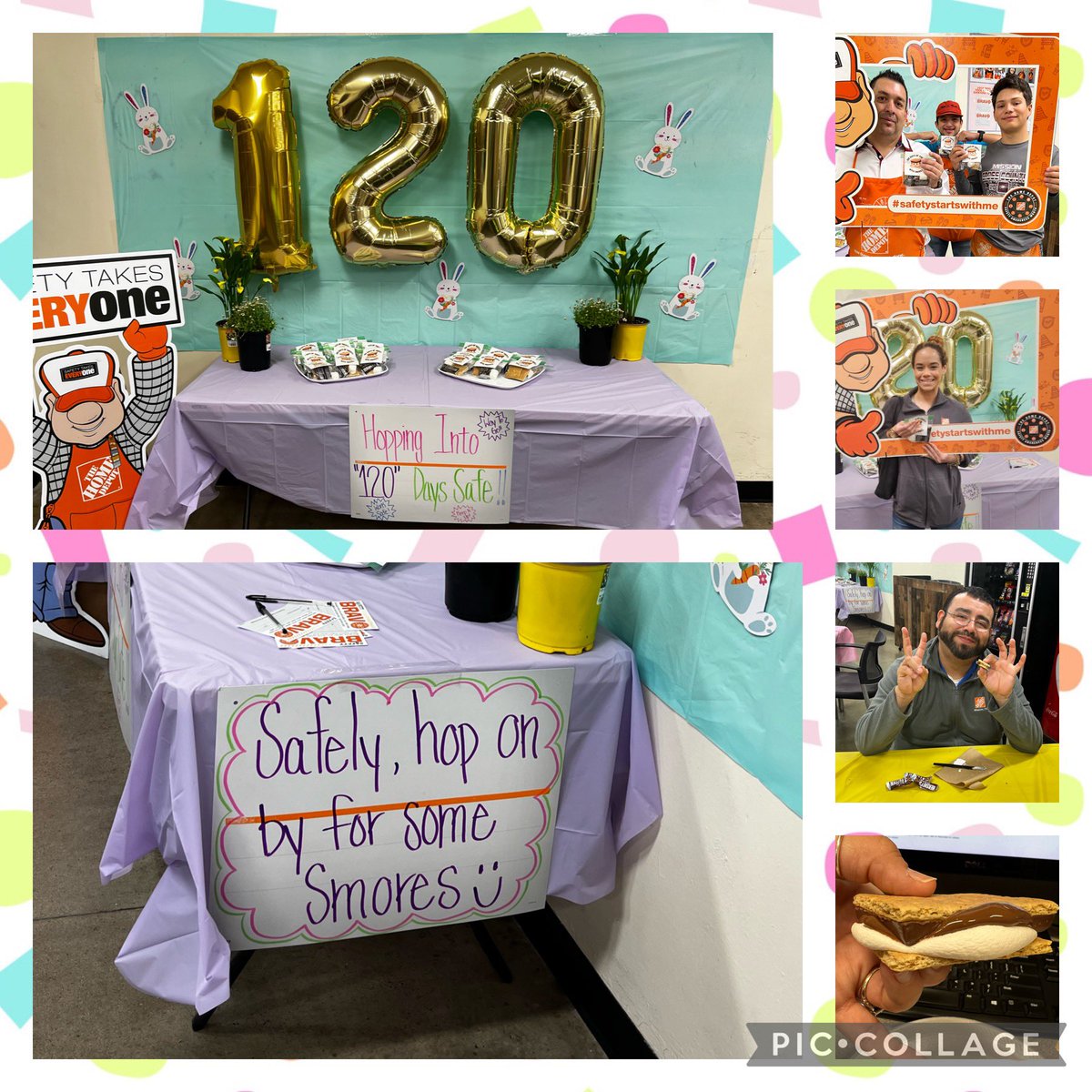 Store 8519 is “Hopping into 120 days safe!” Thanks to all of our associates for keeping it safe, let’s keep it going!   <a href="/ricksolis2121/">Ricardo Solis (Rick)</a> <a href="/SendejoRoy12/">Rogelio Sendejo</a> <a href="/JonLanderosTHD/">Jon Landeros</a> <a href="/Cleo45078280/">Cleo</a> <a href="/Fred_asj/">Fred Silva</a>