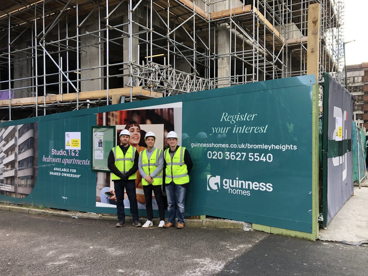 Jessica Levy (@levy_jessica) on Twitter photo It was great to be on site in <a href="/LBofBromley/">Bromley Council</a> today for the topping out ceremony at <a href="/YourGuinness/">Guinness Partnership</a> @GuinnessHomes development w/ @arjCONSTRUCTION.
Thank you to local Cllr <a href="/samdwebber/">Sam Webber</a> & <a href="/LDN_gov/">London Gov</a> for joining us to mark the milestone to 61 new affordable homes in the town centre 🏘️🏗️ It was great to be on site in <a href="/LBofBromley/">Bromley Council</a> today for the topping out ceremony at <a href="/YourGuinness/">Guinness Partnership</a> @GuinnessHomes development w/ @arjCONSTRUCTION.
Thank you to local Cllr <a href="/samdwebber/">Sam Webber</a> & <a href="/LDN_gov/">London Gov</a> for joining us to mark the milestone to 61 new affordable homes in the town centre 🏘️🏗️