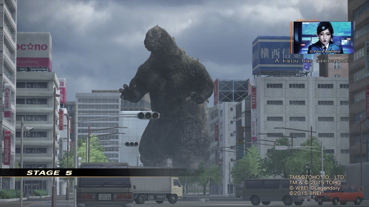PS4用ソフト「ゴジラ-GODZILLA-VS」の #ゴジラ1964 #モスゴジ は初回