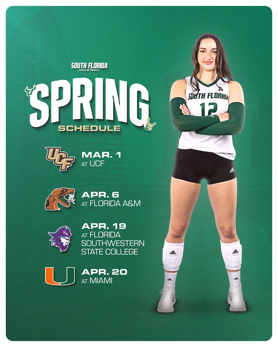 Our spring schedule is here 😍 #WeAreBULLS | #HornsUp🤘