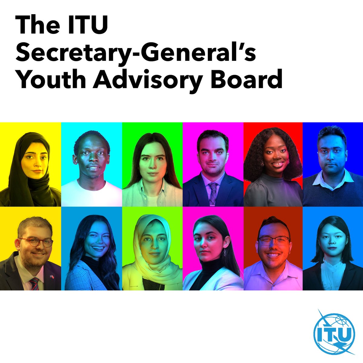 Excited to introduce my new Youth Advisory Board itu.int/en/mediacentre… Together, we'll tackle issues in #AI, space, environment, youth empowerment + innovation 12 brilliant minds focused on 1 powerful goal: to bridge the digital divide in this generation Let's get to work!