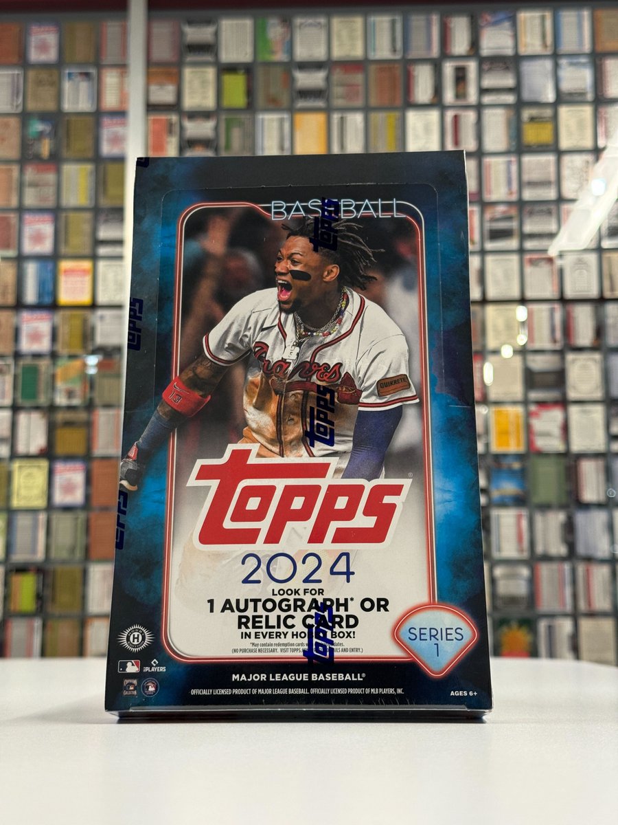 Regular season baseball begins THIS MONTH‼️

To celebrate, we're giving away #ToppsSeriesOne boxes. Like and repost for a chance to win.