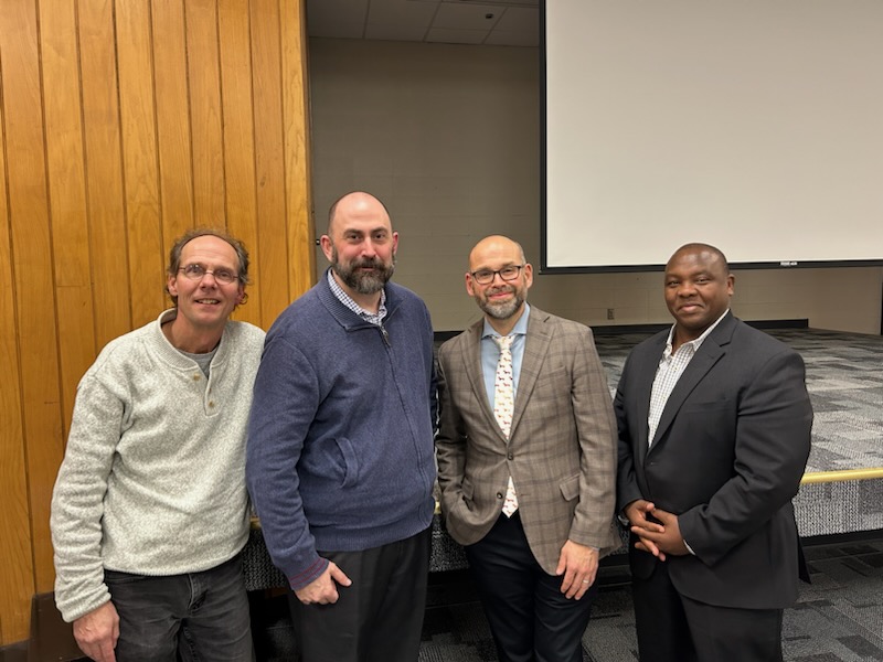 Had a wonderful time speaking at my alma mater @UCentralMO w/ @DarrellLovell . Good to see some of the profs who encouraged me to go to grad school.
