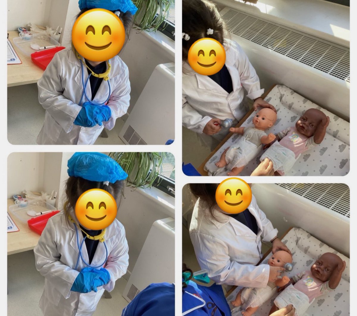 This week Nursery have been learning about people who help us. We’ve loved taking on the role of Doctors and Nurses and taking care of the babies in our care.  #afsprimary #loveoflearning #roleplay #coreprinciples