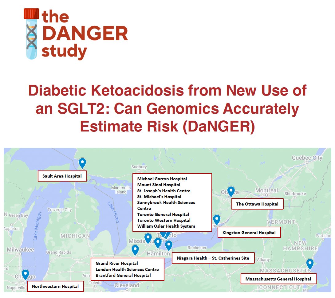 Is SGLT2i-DKA mediated by genetic factors? Not sure, but thank you to all of our study sites for recruiting patients. We are approaching 70% recruitment. After that we will do some fancy GWAS!! Text/call/sos/ring my doorbell if you want to learn more! <a href="/fs36r/">𝔄fsaneh</a>