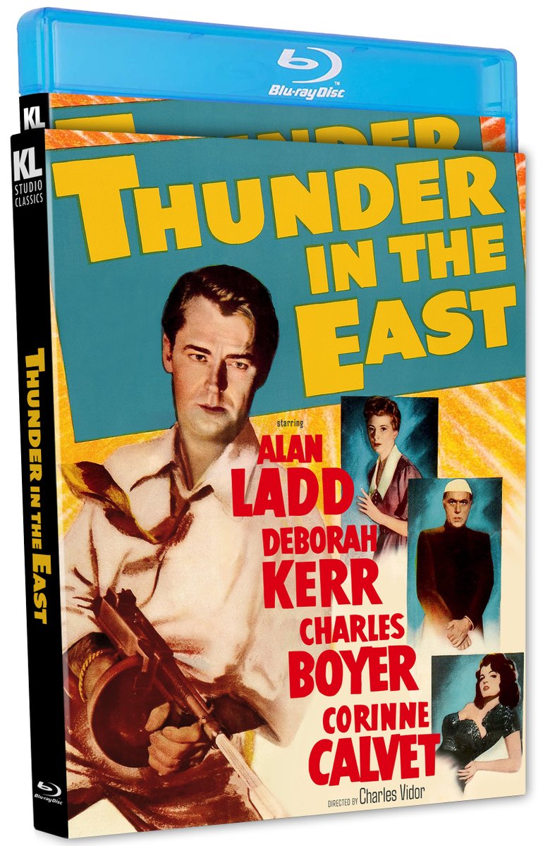 Coming April 30th! kinolorber.com/product/thunde… THUNDER IN THE EAST (1952) • 2022 HD Master by Paramount Pictures – From a 4K Scan • NEW Audio Commentary by Film Historians Lee Gambin and Elissa Rose • Theatrical Trailer Directed by Charles Vidor (Gilda, A Farewell to Arms).