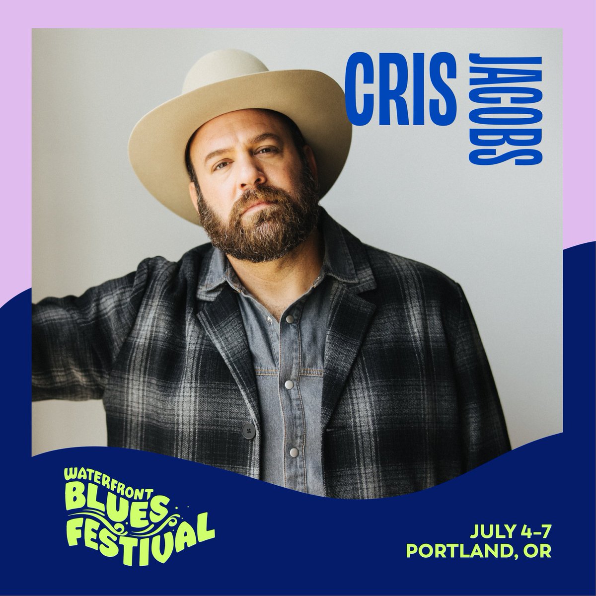 Oregon, I'll see you at @waterfrontblues July 4th - 7th in Portland!! Passes are on sale now at waterfrontbluesfest.com