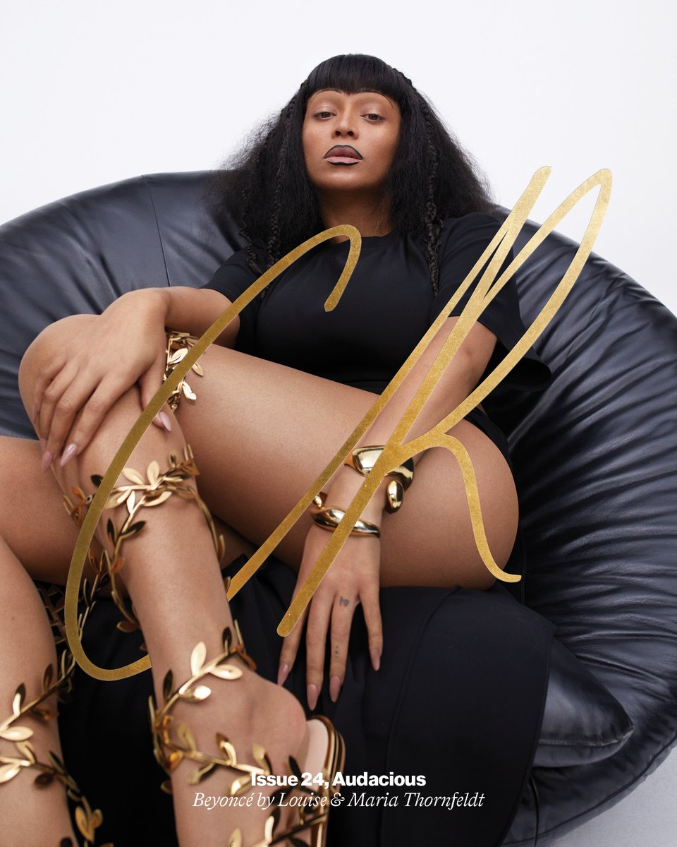 BeyLegion's tweet photo. Beyoncé for CR FASHION BOOK Issue 24. https://t.co/VQr7Lg8mRh