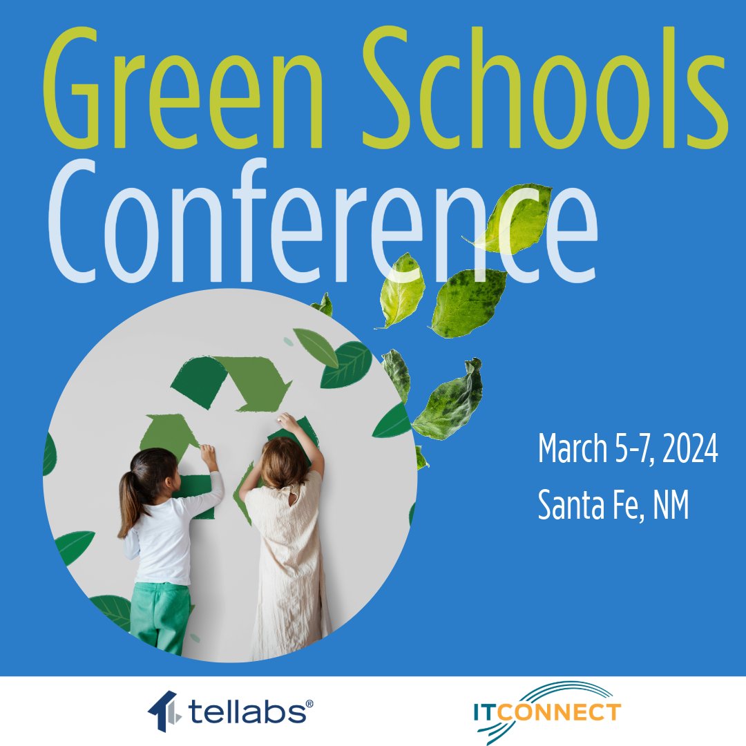 Exciting news! We'll be at the 2024 Green Schools Conference in Santa Fe, New Mexico, March 5th-7th, alongside ITConnect. Join us to explore sustainable approaches to building and managing school networks. 
bit.ly/3TmE8kw
#GSC24