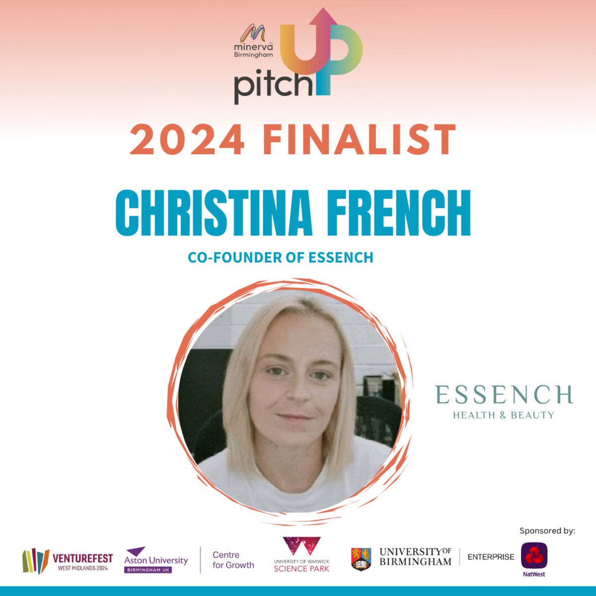 ChrissyFrench22's tweet photo. Over the moon with the news 🥳
I will be PItching live at  @VenturefestWM on the 21st March 2024 
It is an amazing opportunity for us to bring awareness to ethical #manufacturing in the #WestMidlands

@uob_be @WarwickSP @AstonUniversity @InnovationWM
@WestMids_CA 

#venturefestWM #MinervaPitchUp