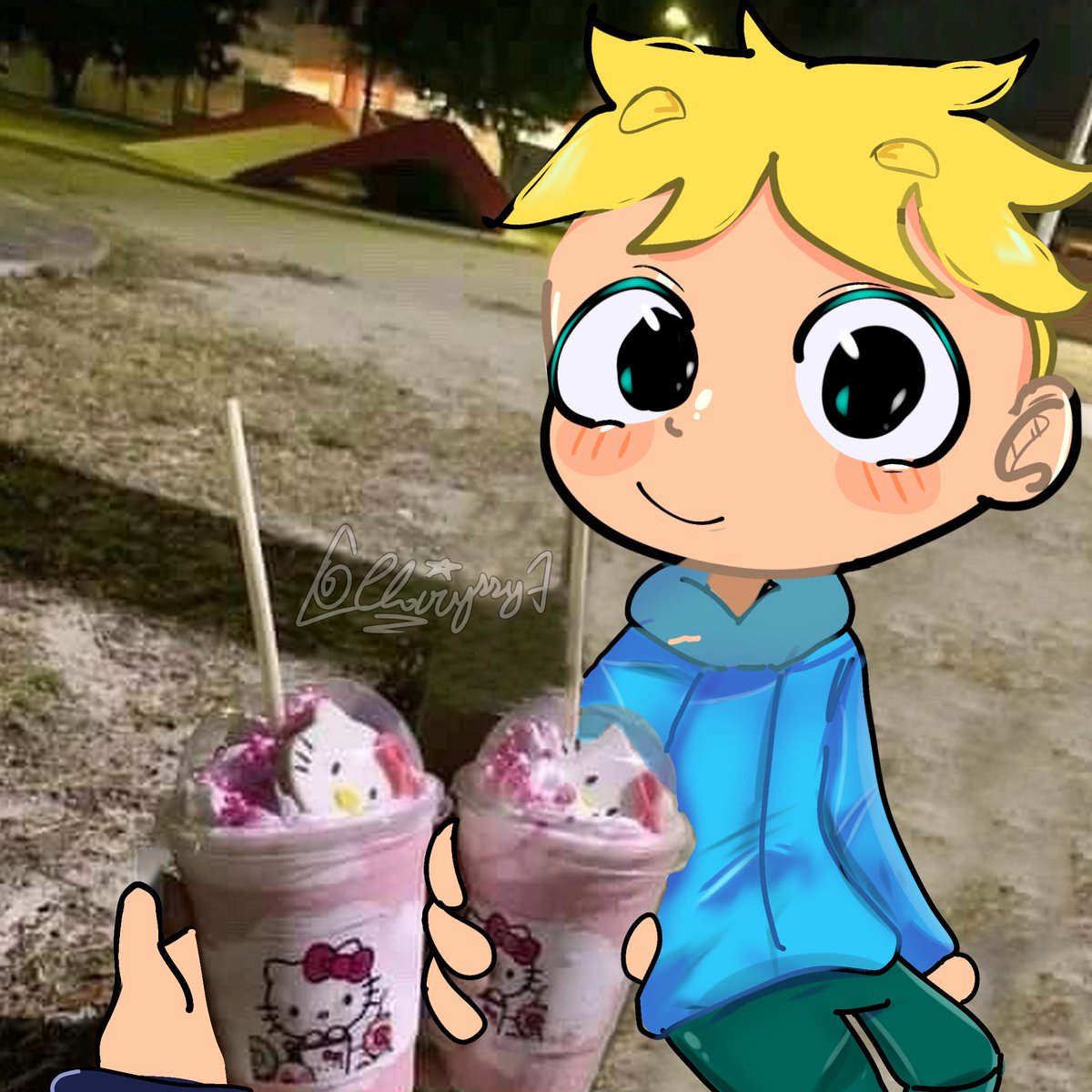 Yuriuriuuri's tweet image. Hello!!  #butterscotch #SouthPark #southparkfanart #sptwt #spfanart #spbutters