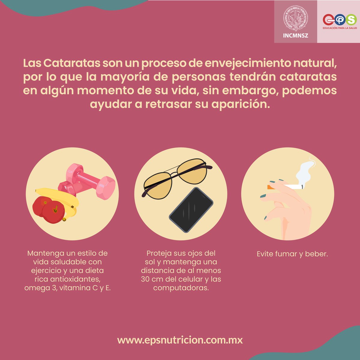 INCMNSZ_EPS's tweet image. #CataratasEnLosOjos | Instituto Nacional de Ciencias Médicas y Nutrición Salvador Zubirán

#Cataratas #SaludOftalmologica #CuideSusOjos #SaludOcular #ProblemasDeVisión #SaludVisual #Cristalino #Oftalmólogo #EPS #INCMNSZ
