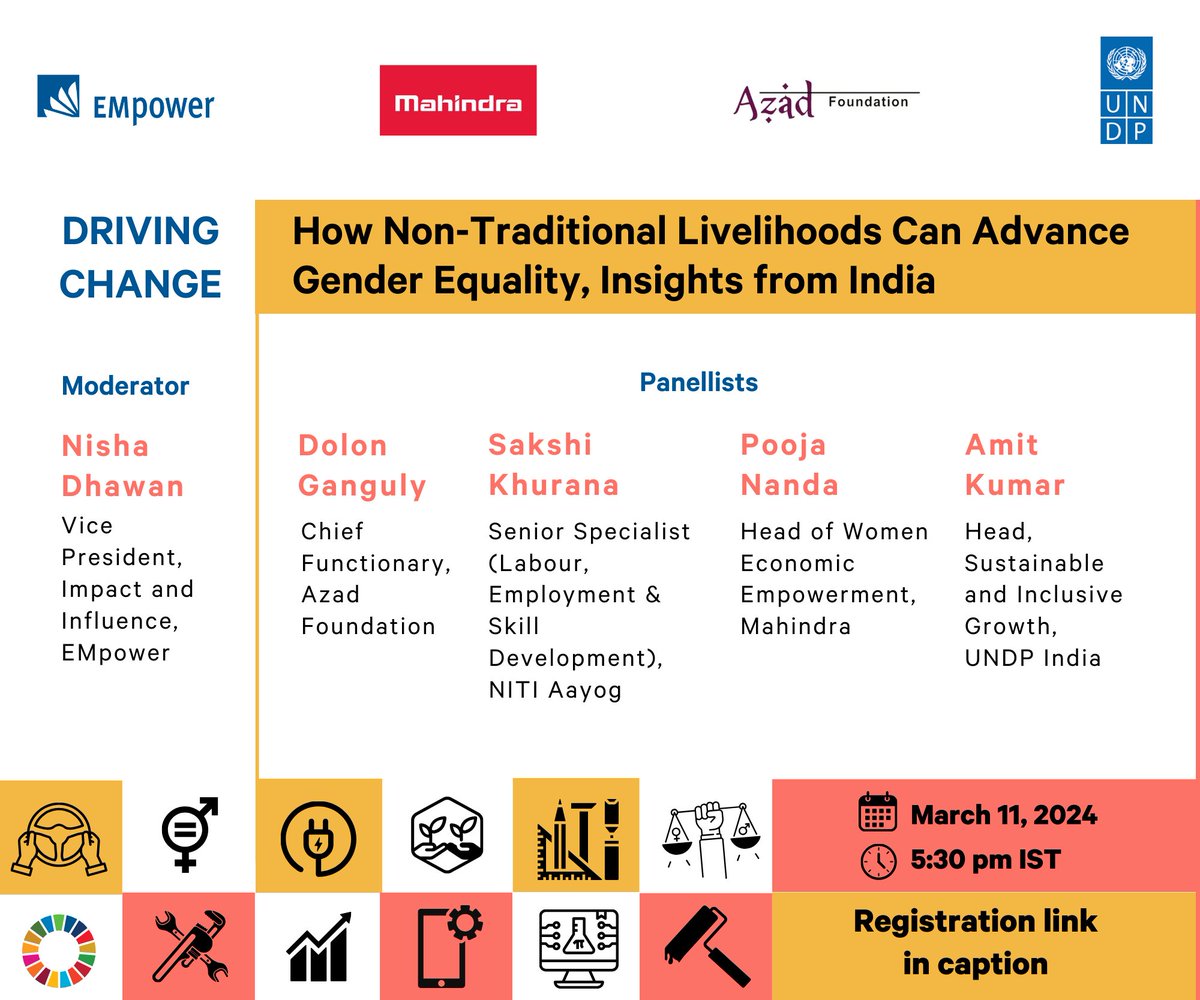 #CSW68 is coming up and we are thrilled to announce that EMpower will be moderating a side-event! 
Register now for an action-packed virtual panel on March 11 talking about all things NTL: undp.zoom.us/webinar/regist…