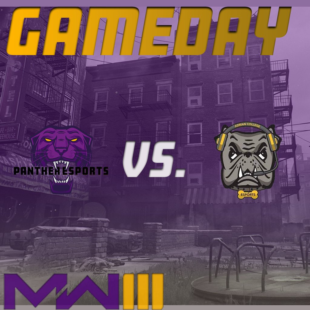 CoD Pt. 2 Gameday

Our <a href="/UNIPantherCoD/">UNI CoD</a> plays their 2nd <a href="/CollegeCoD/">College CoD</a> match today against <a href="/AdrianC_Esports/">Adrian College Esports</a> 

We wish everyone competing tonight good luck! 
#GoCats