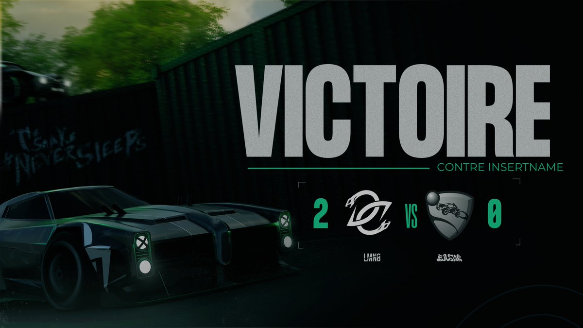 TeamDiverGentes's tweet photo. Et de deux ! 🔥
On passe en force au 3ème tour d'upper bracket du day 1, nous y sommes presque !
Ggs aux #InsertName 👏
#TSNS 🐍 #RLCS https://t.co/spMv3XsiU5
