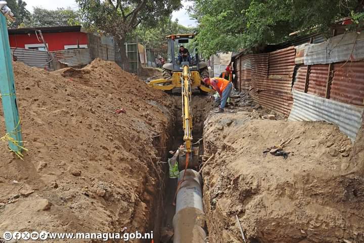 Alcaldía de Managua Avanza hacia el Plan Invierno. La municipalidad sigue trabajando para mejorar la calidad de vida, en esta ocasión, se ejecutan obras de drenaje pluvial en los barrios 30 de Mayo y Villa Jerusalén, Distrito V.