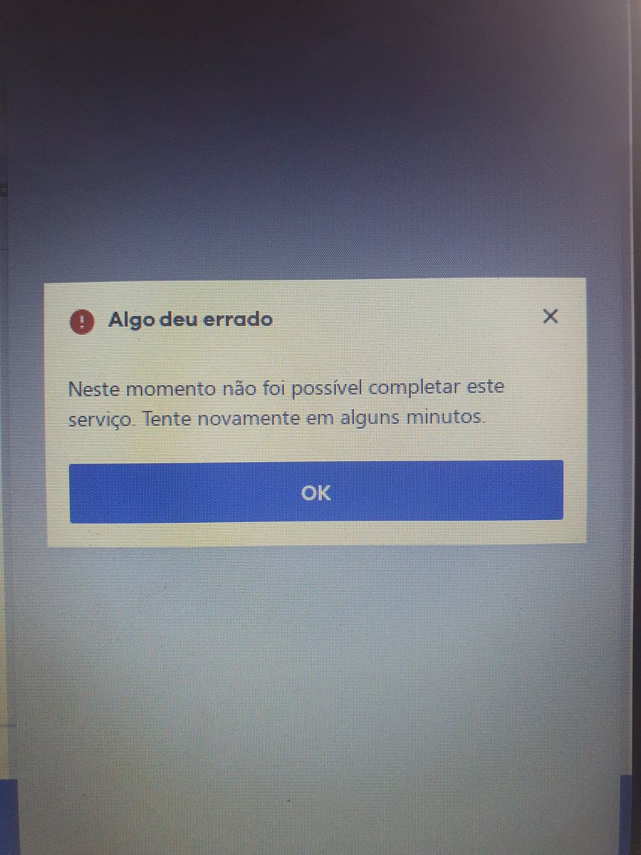 BiancaPaim_'s tweet photo. @qualicorp app fora do ar há dias dando esse erro, todos os contatos só um robô mandando ir pro app e ninguém me atende. Minha fatura veio 200 reais a mais do que o valor do plano e não tem explicação em lugar nenhum do que seja esse valor. Será que alguém pode ajudar? https://t.co/g67VJAqSK4