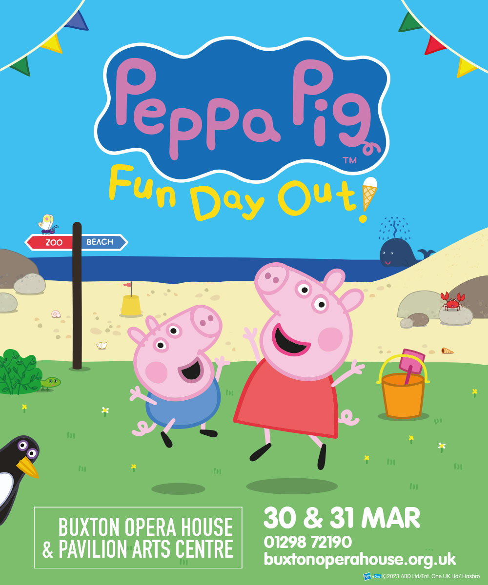 DerbyDaysOut's tweet photo. 🐷Join Peppa Pig and friends for Peppa Pig's Fun Day Out - the PERFECT Easter holiday, family activity to keep your little ones entertained! ✨
📅Sat 30 – Sun 31 Mar
🎟 https://t.co/D4gCmlJjWo
#peppapig #buxtonoperahouse #derbyshire #visitbuxton #derbydaysout #thingsddo https://t.co/Kwj0GJL3ha