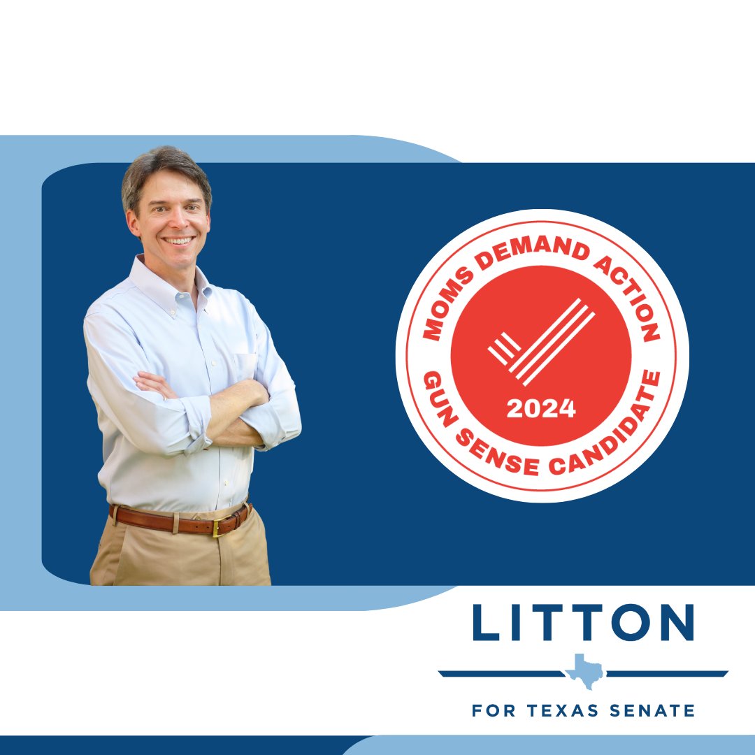 I’m proud to be recognized by @MomsDemand as a Gun Sense candidate! I will fight to pass common sense gun laws like universal background checks, raising the age to 21 for the purchase of assault weapons, and red flag laws that work to protect everyone from gun violence.