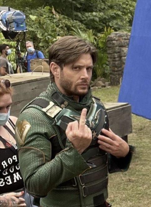 jensen ackles as soldier boy.