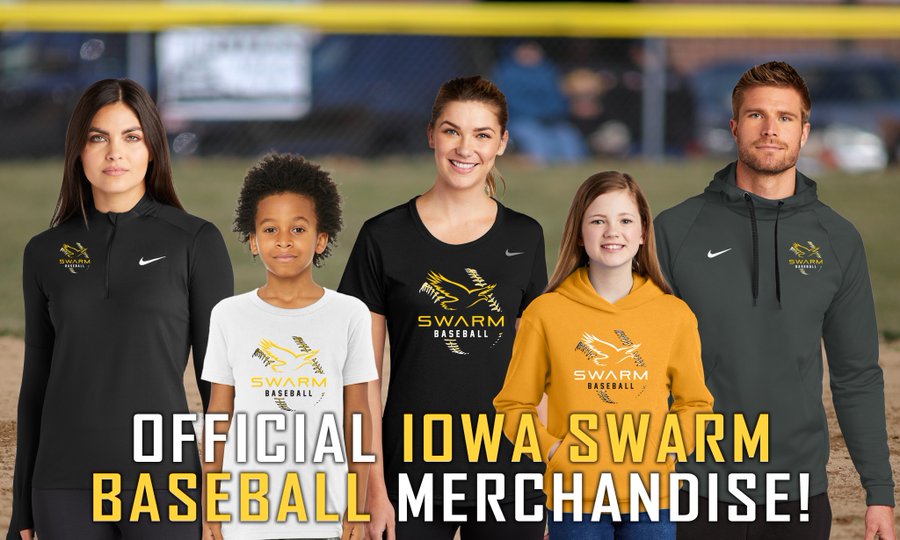 Iowa Hawkeye fans the Baseball ⚾️ season has arrived! Checkout our RTI (NIL) Swarm Baseball team apparel iowabaseballswarm.com Go Hawks! Your purchase helps out my guys! <a href="/cademoss17/">Cade Moss</a> <a href="/KyleHuckstorf/">Kyle Huckstorf</a> <a href="/mSeegs_is4real/">Michael Seegers</a> <a href="/ReeceBeuter/">Reece Beuter</a> <a href="/Petersen11Sam/">Sam Petersen</a> and <a href="/GuerinBlake/">Blake Guerin</a> Let's Go!