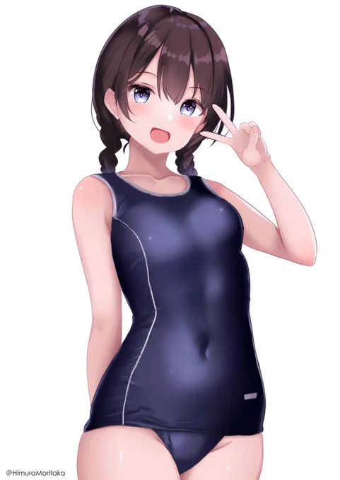 また描きたいなぁ、スク水・・・ 