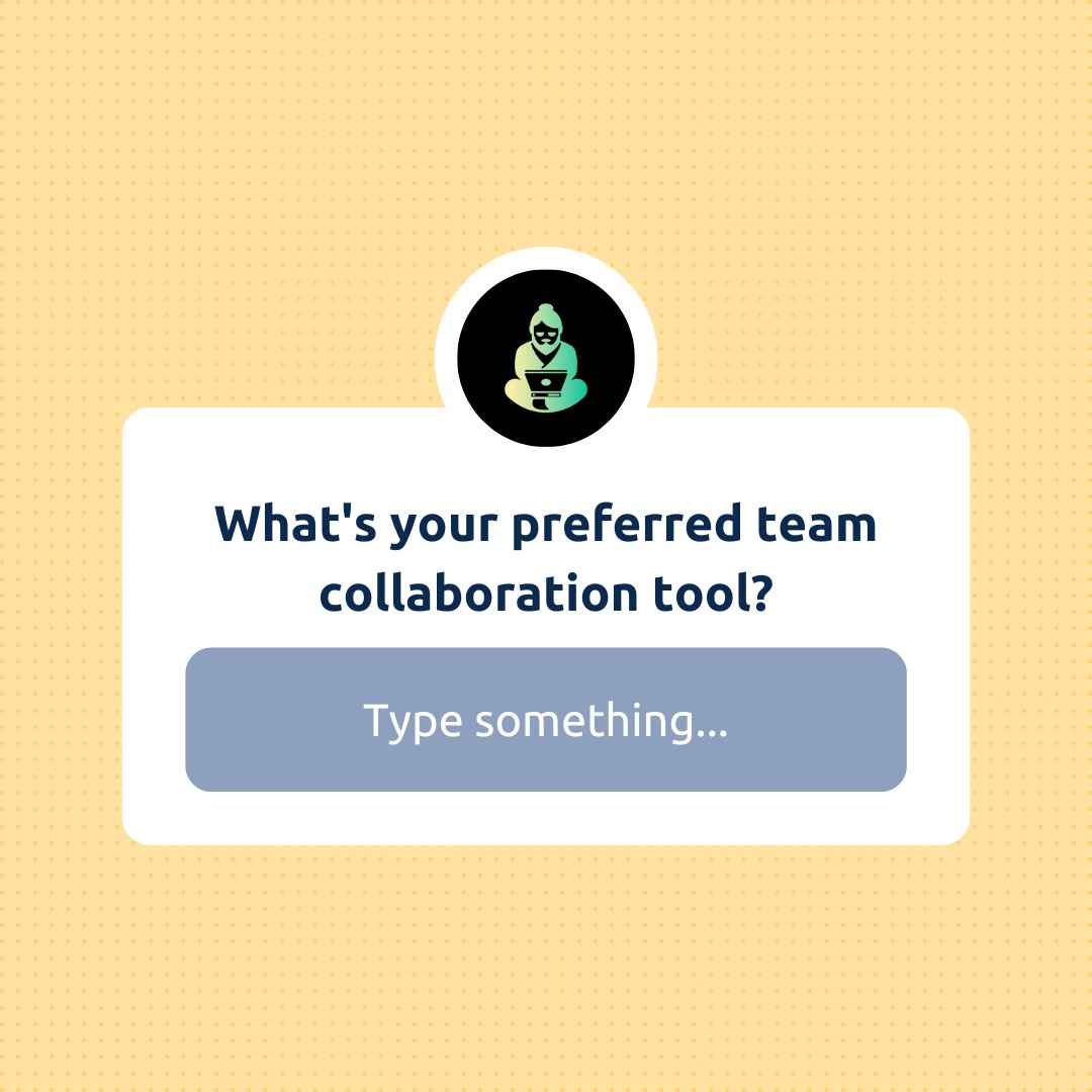 codingtemple's tweet image. What's your preferred team collaboration tool? Comment down below!
#CodingTemple #CollaborationTool #Slack #Discord #MSTeams #Google