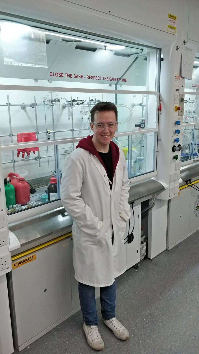 Today we say farewell to PhD exchange student Harri Jones who visited us for 2 months from @DrBarryChem group. It was great having you in the group - thank you for all your contributions! Safe journey back to @UNB and all the best for the rest of your PhD