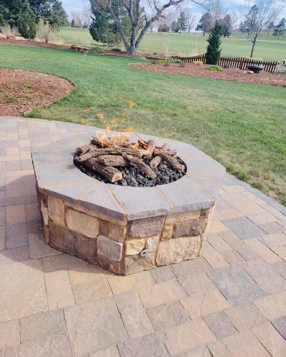 A place to gather and enjoy the outdoors, fresh air, conversation, and reminisce about memories while making more at the same time… do you have that place? 🔥 If not, we can build it for you! #fireplacedecor #gasfireplacerepair #fireplaceideas #gasfireplace #fireplacemakeover