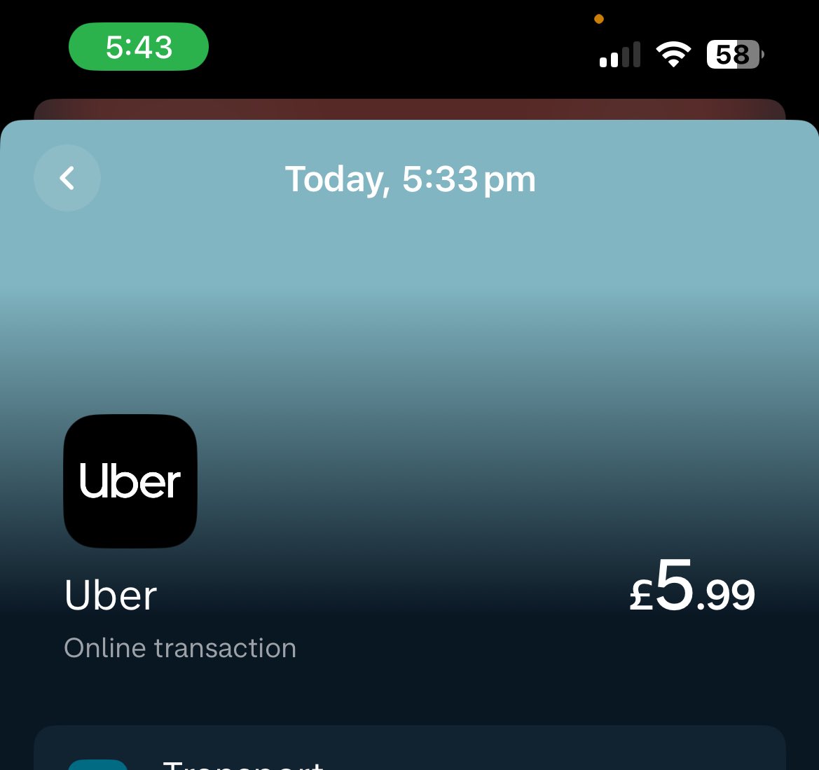 chimeejudith's tweet photo. @Uber @UberUK please may I know why I have just been debited £5.99 now when I haven’t used Uber for the past 3 days.? https://t.co/1FQFs1dC8o