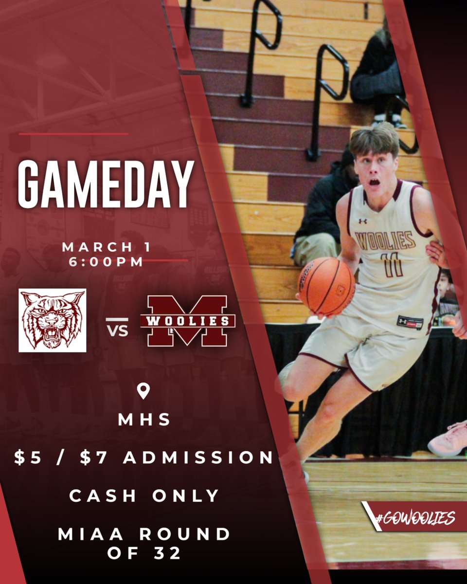 🚨Tourney Time!🚨
Our boys🏀opens up their tourney play tonight as they host West Bridgewater at 6:00PM!
📺Livestream: youtube.com/@woolienews/st…
@MillburyBooster <a href="/WoolieNews/">Woolie News</a> <a href="/tgsports/">Worcester T&G Sports</a>