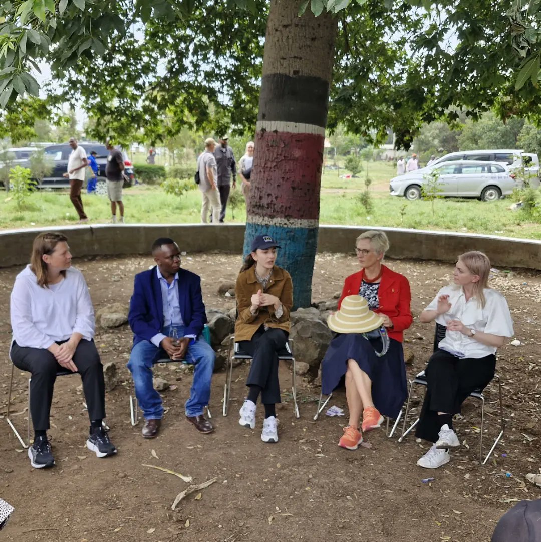 This week we visited 'Ground Zero' which was depicted in Trashion Report and Documentary with the Sweden Environment and Climate Change Minister, Romina Pourmokhtari, and later held talks on the impact of Second Hand Clothing exported from Europe to Kenya on the environment.