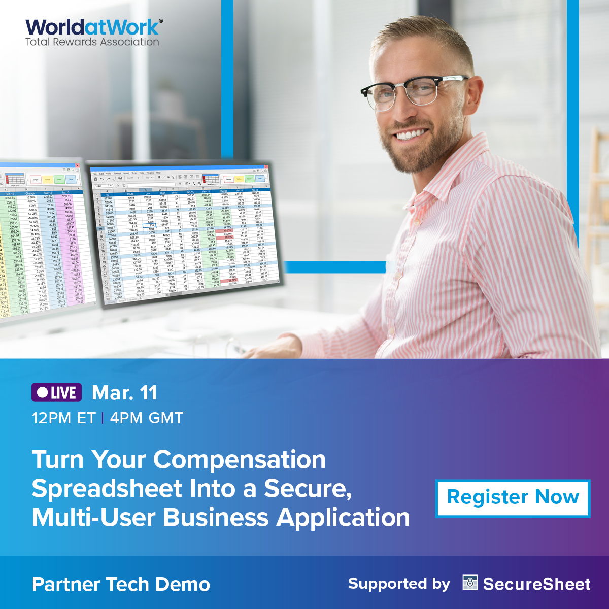Say goodbye to spreadsheet chaos! Join this @securesheet demo to learn how to turn them into secure business apps. Register today: bit.ly/4268ri3 #HRProfessionals #Efficiency