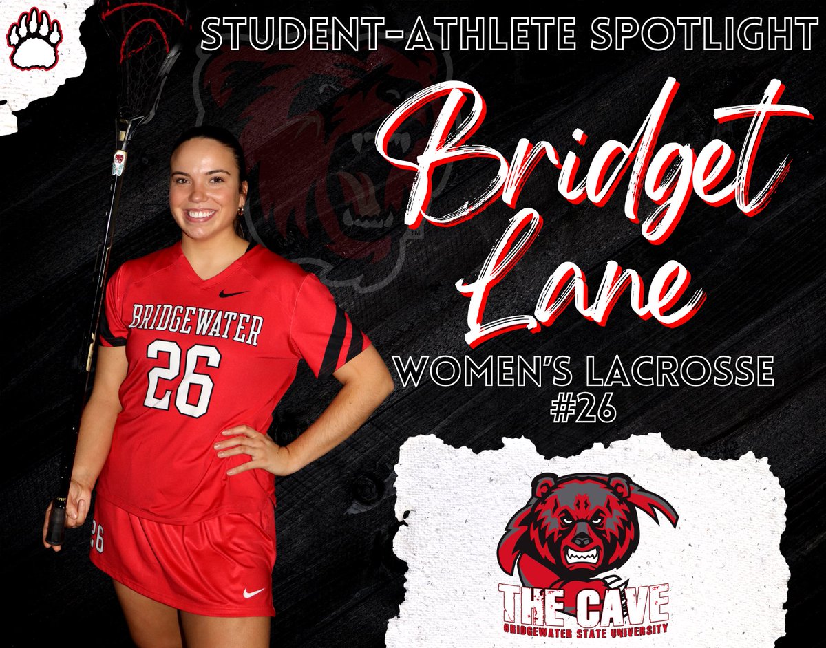 March 2024 Student-Athlete Spotlight: 
𝓑𝓻𝓲𝓭𝓰𝓮𝓽 𝓛𝓪𝓷𝓮, Women’s Lacrosse🥍‼️
•
Visit BSUBEARS.COM (scroll to the bottom left) to learn more about 𝓑𝓻𝓲𝓭𝓰𝓮𝓽 ❕🐻🚨
•
#BSUwlax #BSUbears #TheCaveBSU